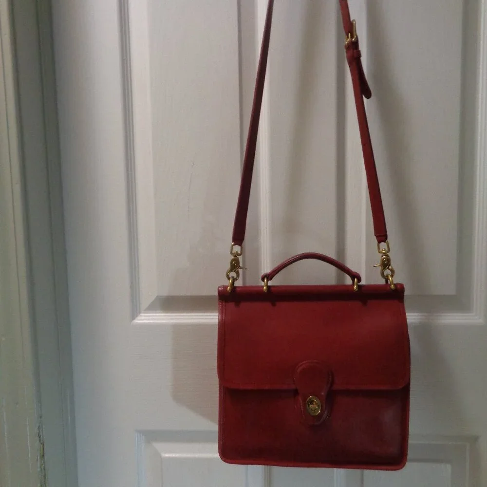 COACH VINTAGE WILLIS LEGACY CROSSBODY BAG - Picture 2 of 8